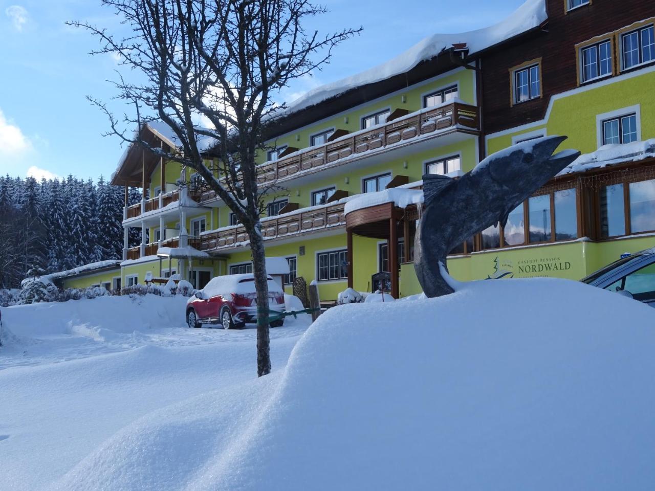 Gasthof-Pension Nordwald Harbach  Kültér fotó